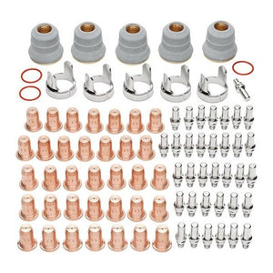 CUT60 Plasma Cutter Consumables 83-Piece Set