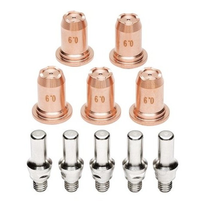 CUT60 Plasma Cutter Drag Tips 10Piece Set Great Western Saw