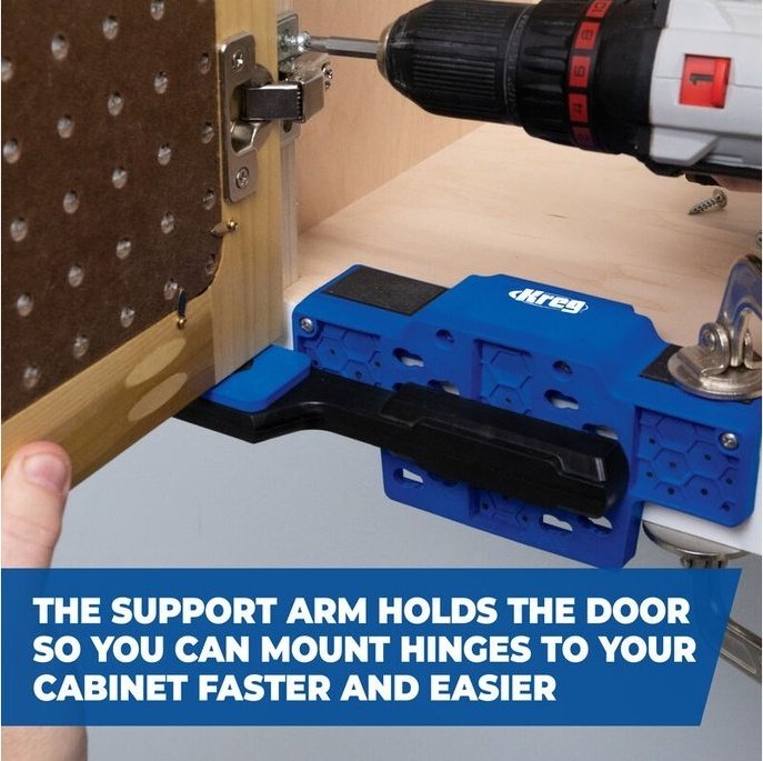 Cabinet Door Mounting Jig