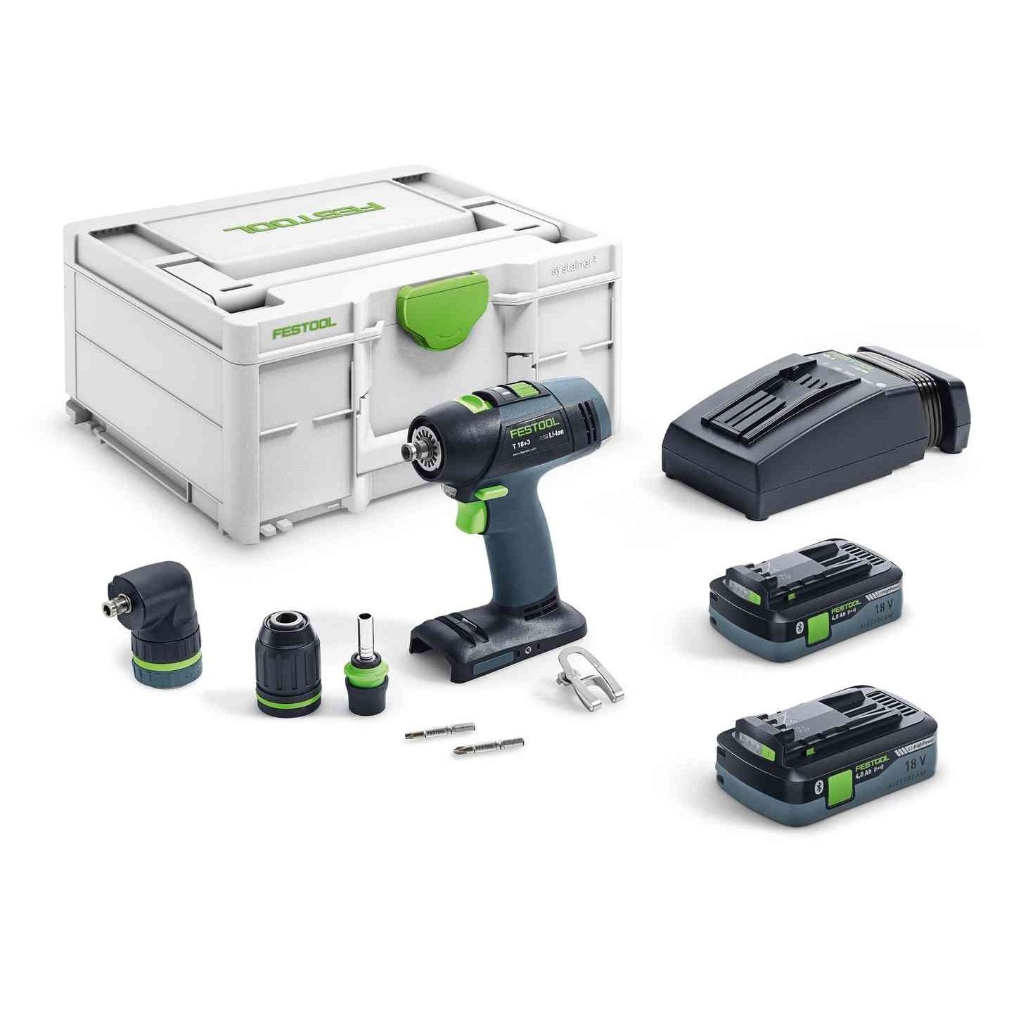 Cordless Drill T18+3 HPC 40 I-Set
