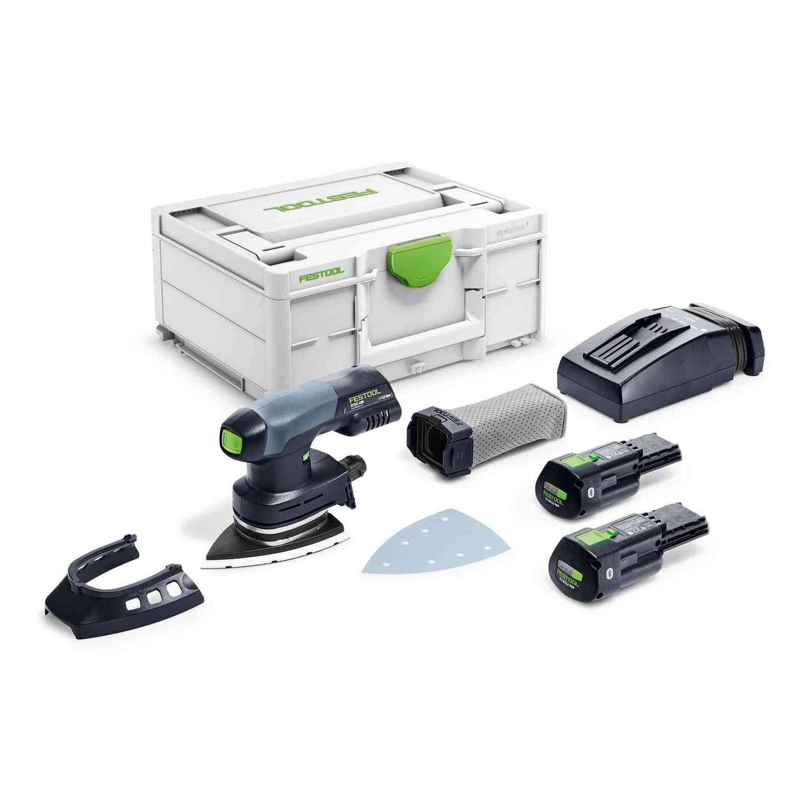 Cordless delta sander DTSC 400 3,1 I-Plus