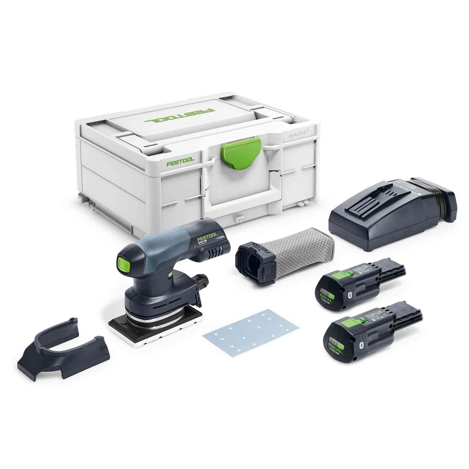 Cordless orbital sander RTSC 400 3,1 I-Plus