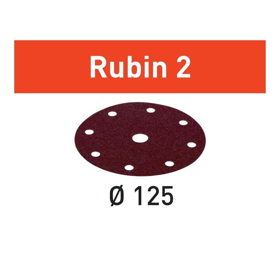 D125 Festool Sanding Discs - Rubin