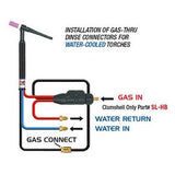 DINSE 35M WATER COOLED SAFE-LOC CONNECTOR