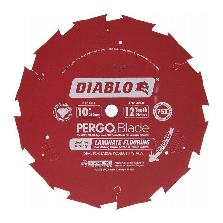Diablo 10" X 12T Pcd Laminate