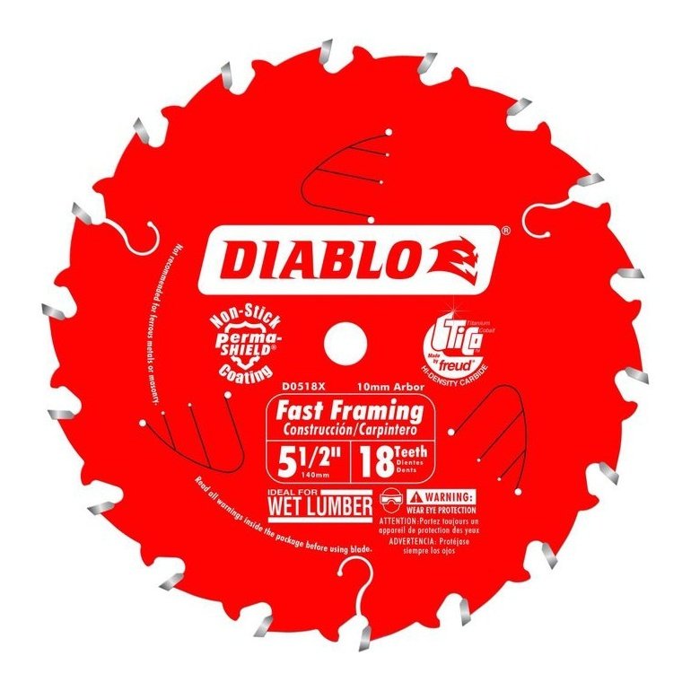 Diablo 5 1/2 18 Tooth Fast Framing Trim