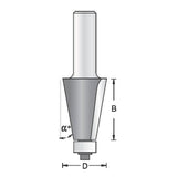 70 Degree Chamfer Router Bit