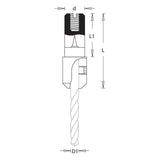 Adaptor For 2Mm Drill Bit