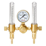 Dual CO2 Argon Helium Welding Flowmeter Regulator