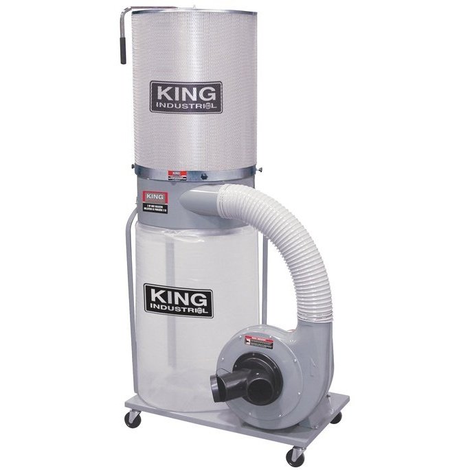 Dust Collector With Canister Filter 110/220 Volt