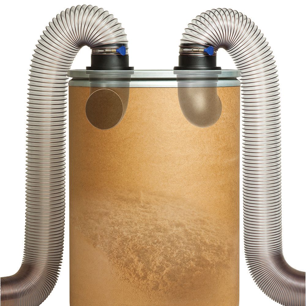 Dust Right 4'' Dust Separator Components, with FREE Downloadable Plan!