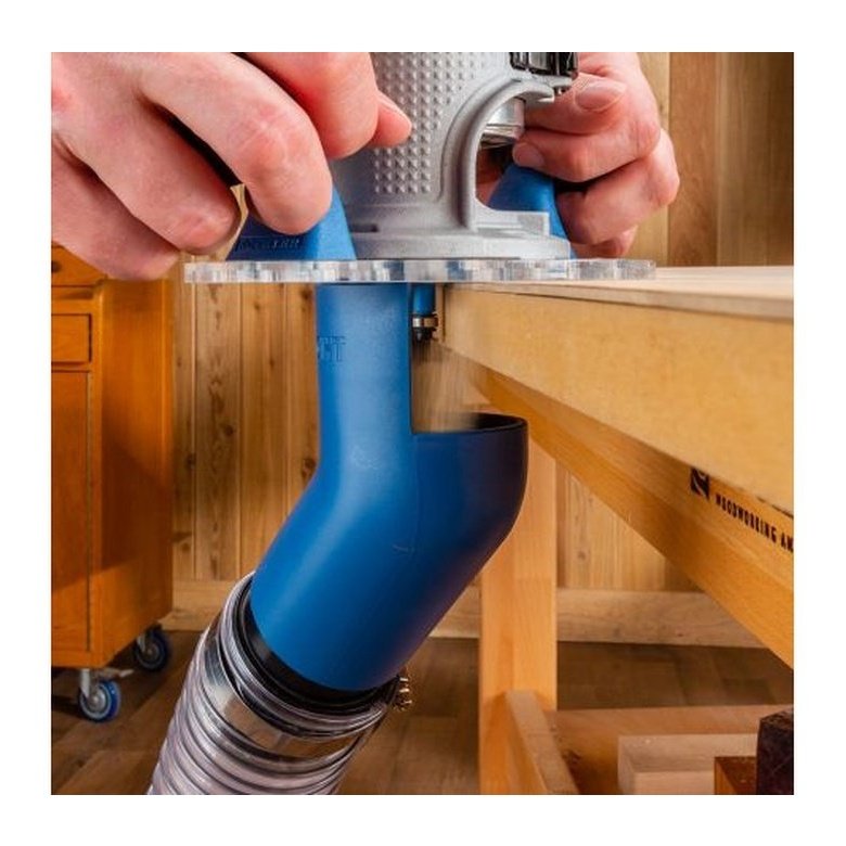 Dust Right Edge-Routing Dust Port