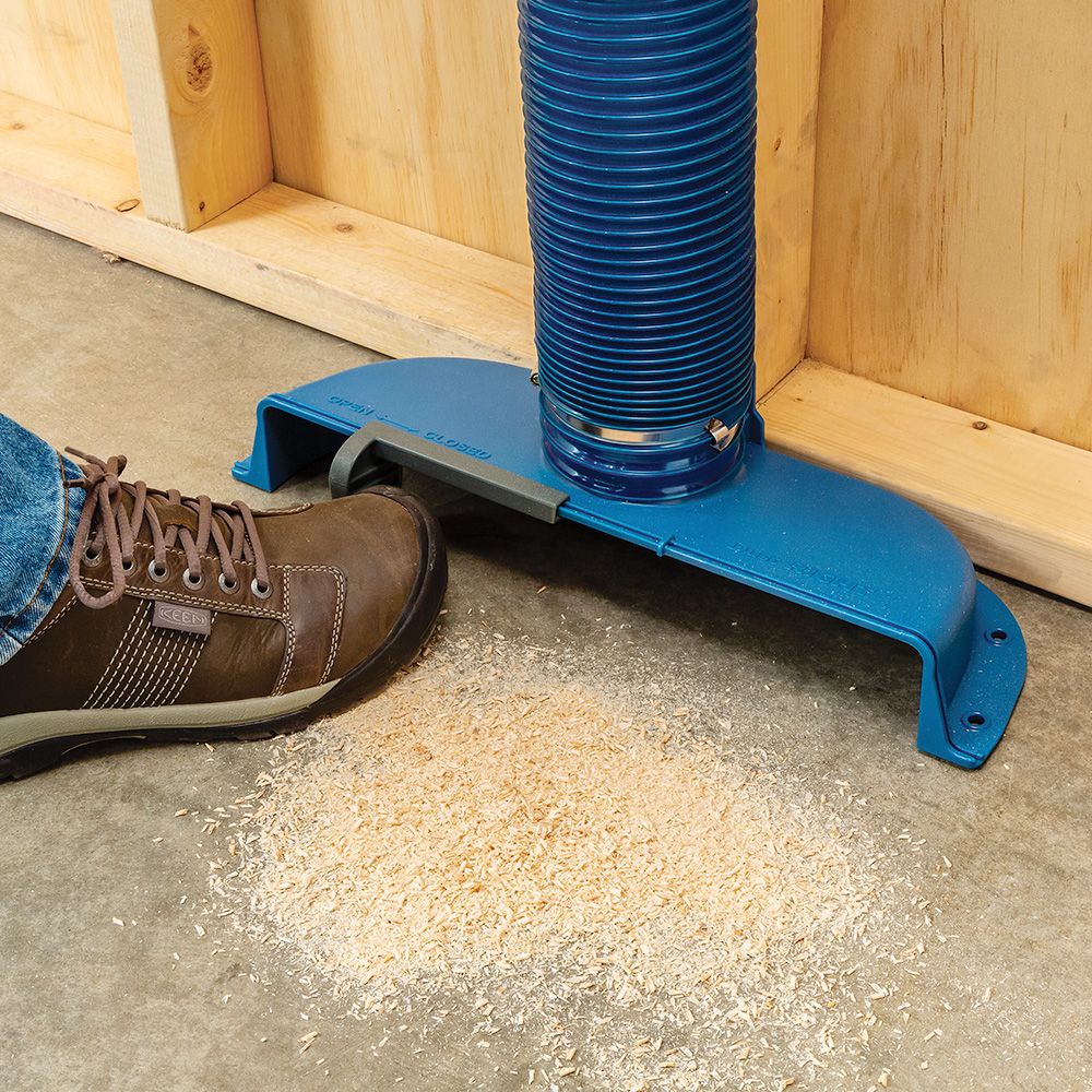 Dust Right Floor Sweep with Blast Gate