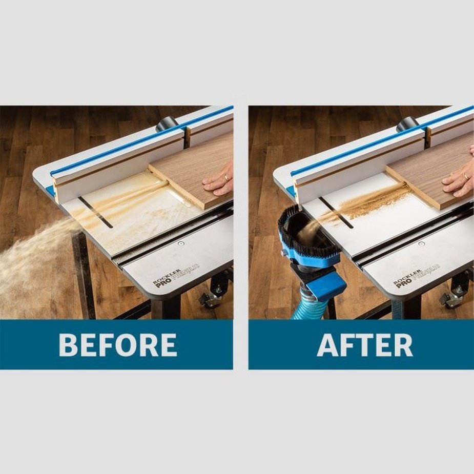 Dust Right Router Table Dado Dust Chute Great Western Saw