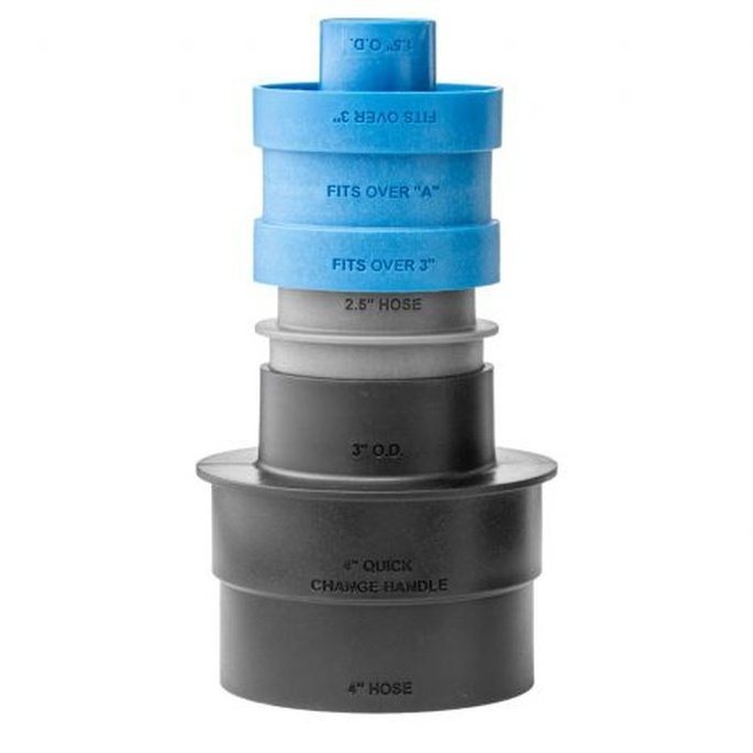 Dust Right Stacking Dust Port Adapter Set