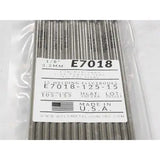 E7018 1/8" Welding Electrodes 15 Pack