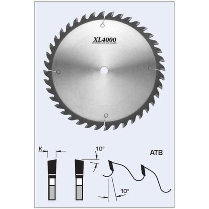 Edge Bevel 10° 3/4X3/8X1/4X3T