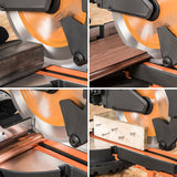 Evolution 10 In. 28T, 1 In. Arbor, Tungsten Carbide Tipped Multi-Material Cutting Blade