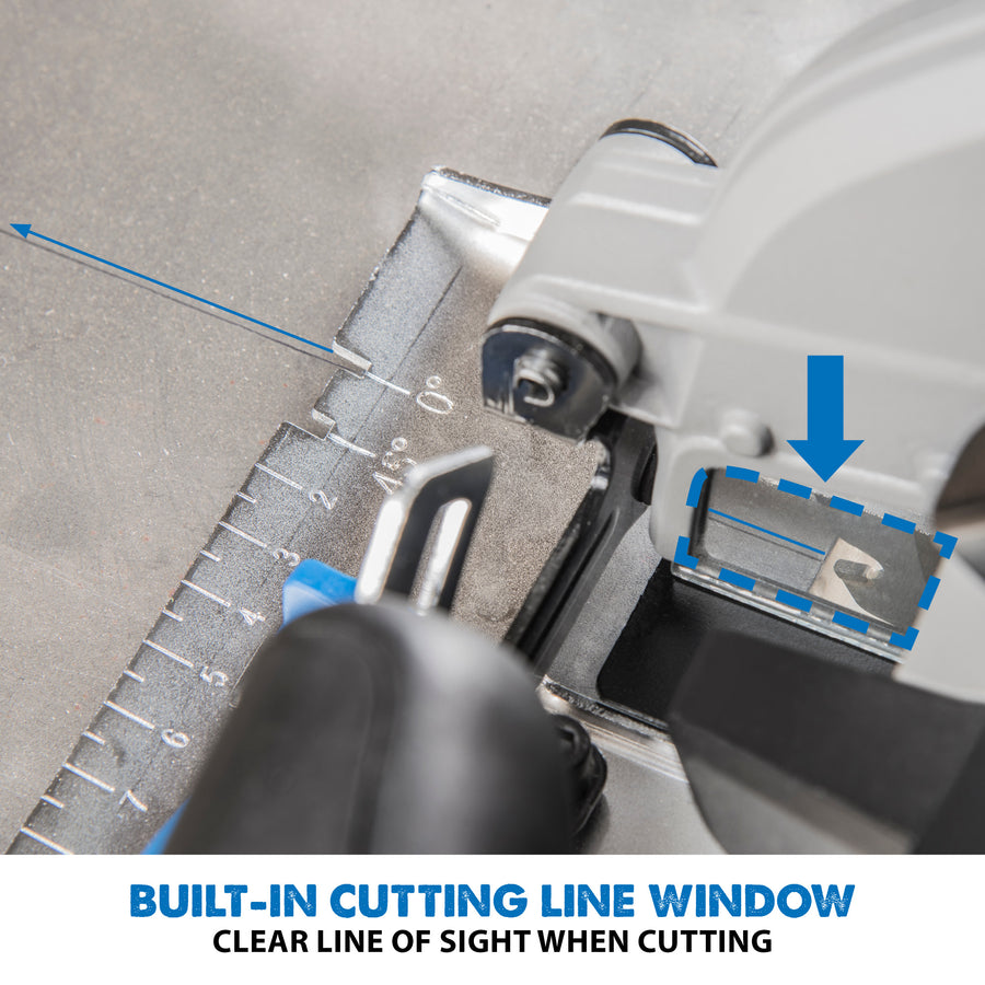 Evolution S185CCSL: Metal Cutting Circular Saw 7-1/4 In. Blade