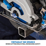 Evolution S185CCSL: Metal Cutting Circular Saw 7-1/4 In. Blade