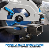 Evolution S185CCSL: Metal Cutting Circular Saw 7-1/4 In. Blade