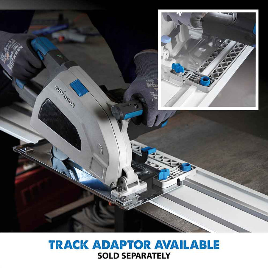 Evolution S210CCS: Metal Cutting Circular Saw With 8-1/4 In. Mild Steel Cutting Blade And Chip Collection