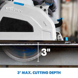 Evolution S210CCS: Metal Cutting Circular Saw With 8-1/4 In. Mild Steel Cutting Blade And Chip Collection