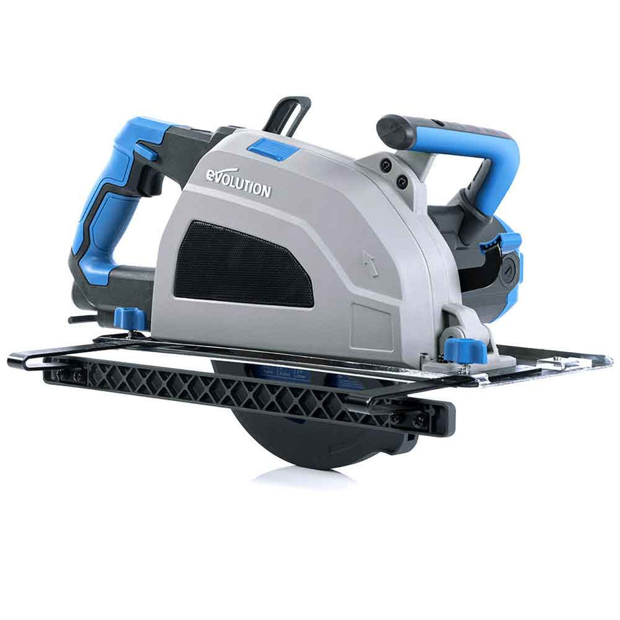 Evolution S210CCS: Metal Cutting Circular Saw With 8-1/4 In. Mild Steel Cutting Blade And Chip Collection