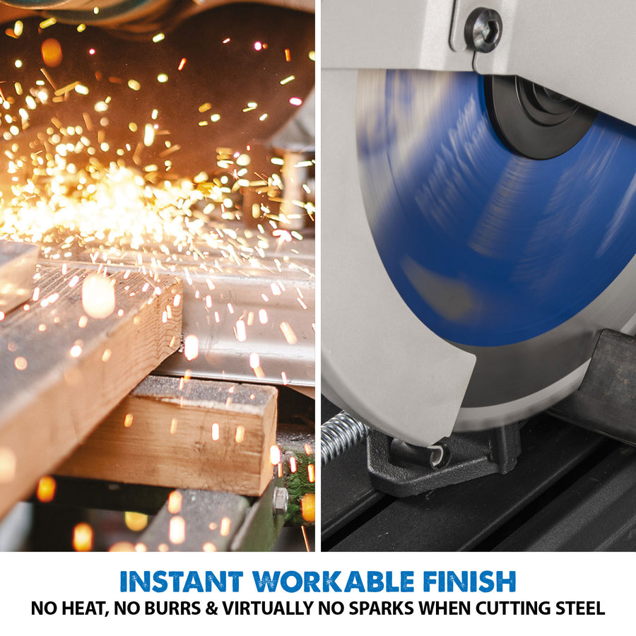 Evolution S380CPS: Metal Cutting Dry Cut Saw With 14 In. Mild Steel Blade
