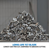 Evolution S380CPS: Metal Cutting Dry Cut Saw With 14 In. Mild Steel Blade