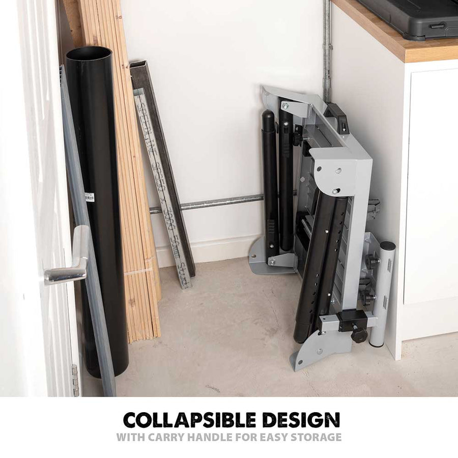 Evolution Universal Chop Saw Stand With Telescopic Arms And Folding Legs