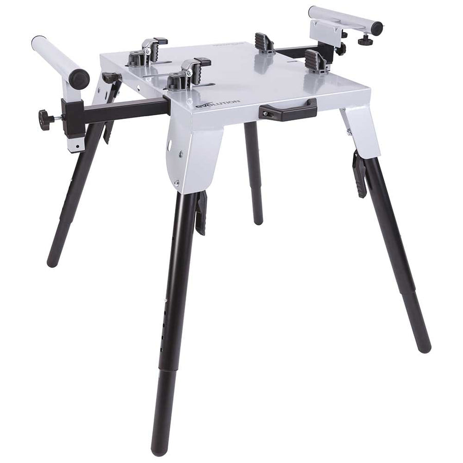 Evolution mitre saw stand store with universal fittings