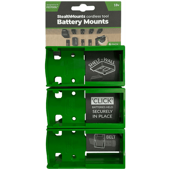 Festool Battery Mounts