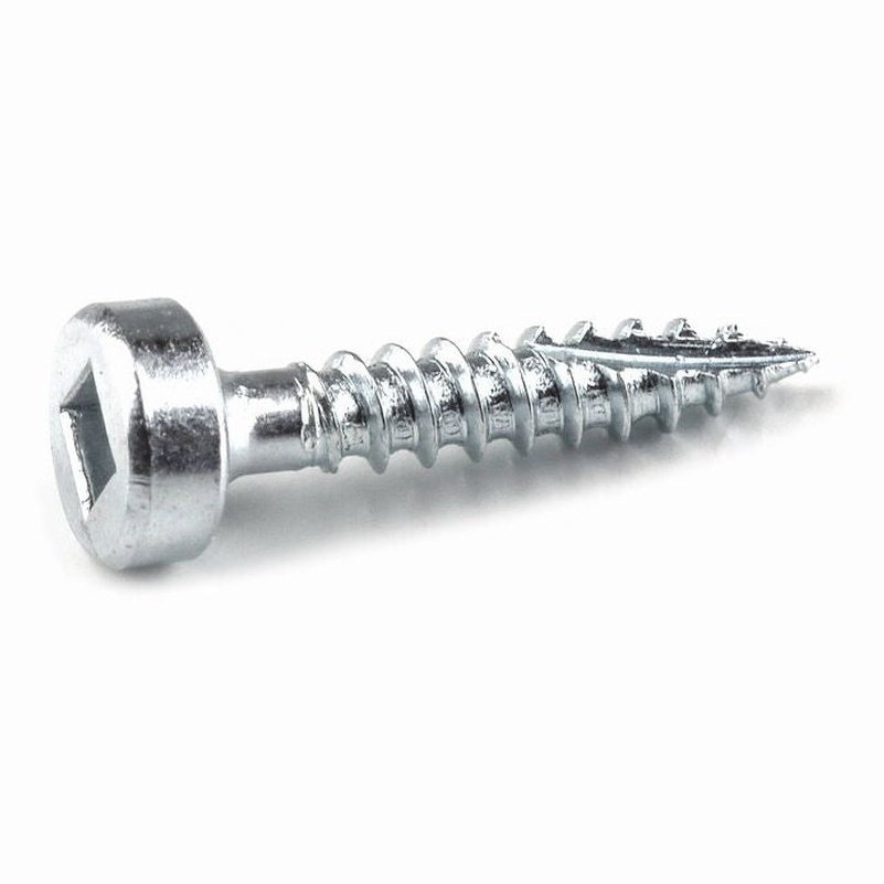 Fine Pan Head Pocket Hole Screws 1"