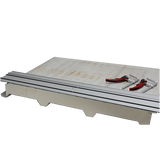 Guide rail 4ft 7" including 2 C- Clamps
