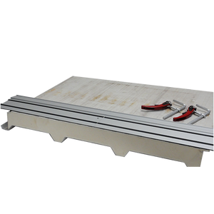 Guide rail 4ft 7" including 2 C- Clamps