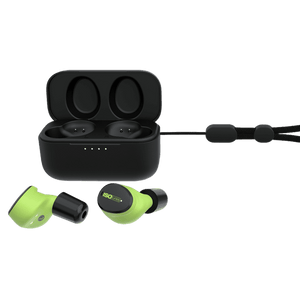 ISOtunes FREE Aware - True Wireless Bluetooth Earbuds - Safety Green Ambient Listening Technology