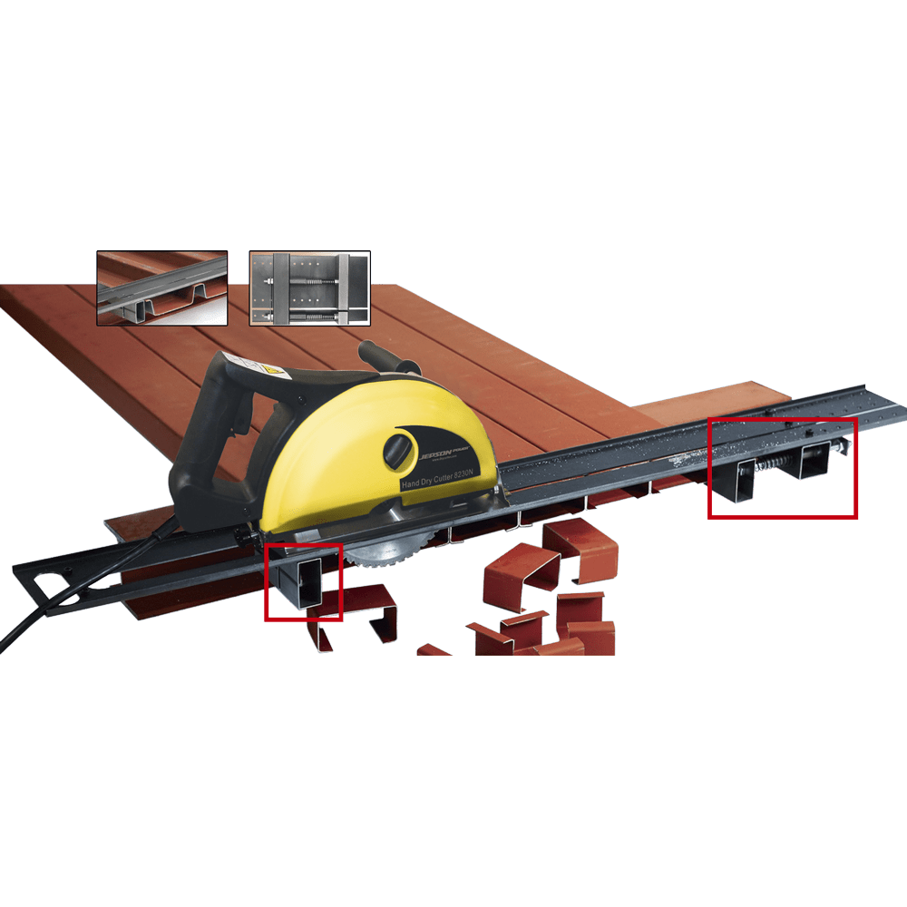 Jepson 9" Dry Cut Circular Saw 8230N with Saw Blade for Inox 230mm 48 Tooth & Case