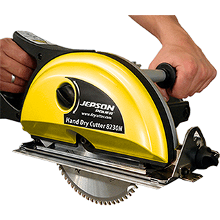 Jepson 9" Dry Cut Circular Saw 8230N with Saw Blade for Inox 230mm 48 Tooth & Case