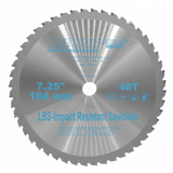 Jepson Drytech Carbide Tipped Circular Saw Blade 7 1/4" 184mm 48 Tooth for Thin Walled Steel