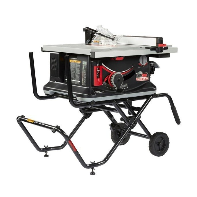 Jobsite Saw PRO 15HP 120V 60Hz Inc Cart & Dust Guard