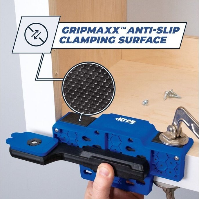Cabinet Door Mounting Jig