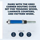 Flush-Trim Bit 1/4" Shank