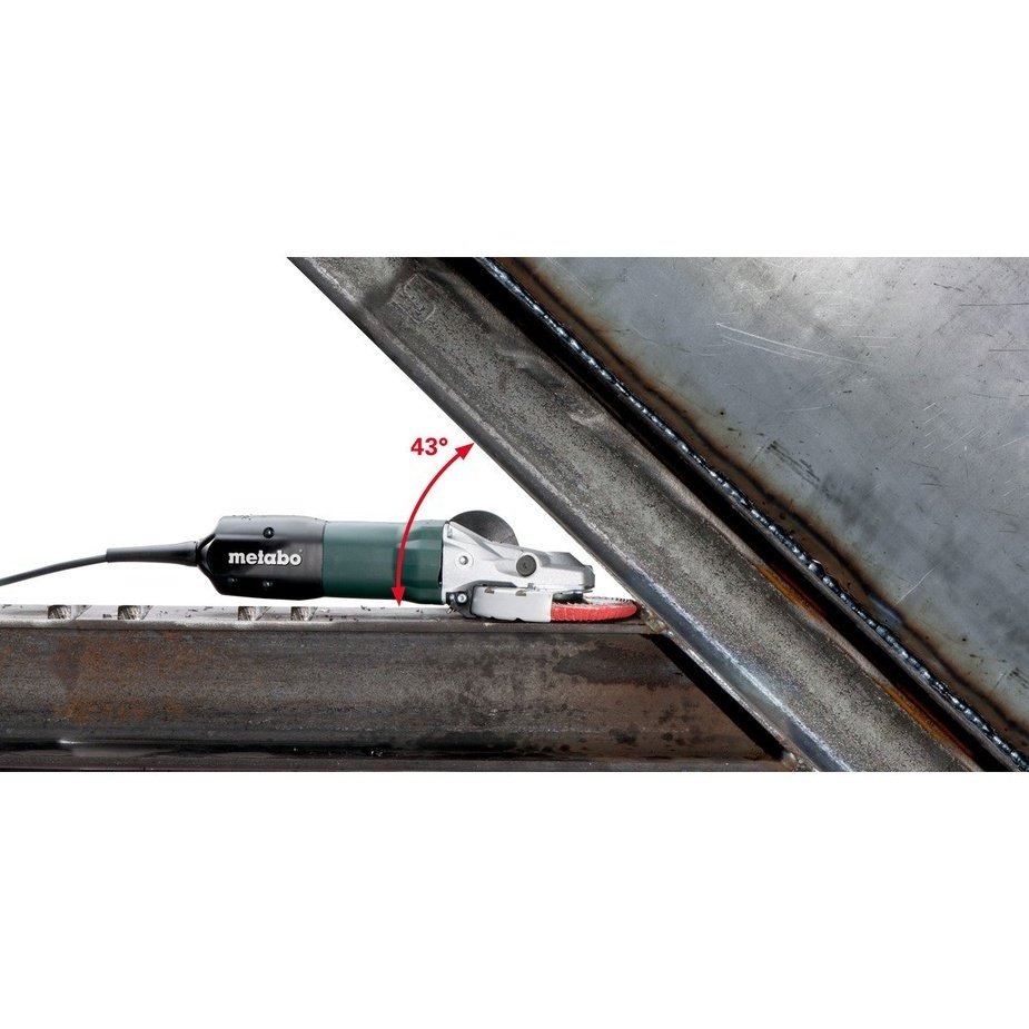 Metabo 613060420 5" Flat Head Angle Grinder w/ Lock-On Switch - 8 Amp