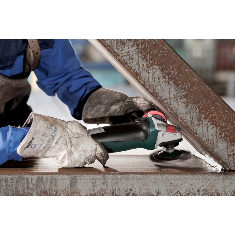 Metabo 613060420 5" Flat Head Angle Grinder w/ Lock-On Switch - 8 Amp