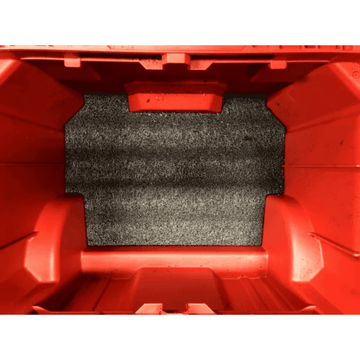 Milwaukee PACKOUT Rolling Tool Box - Kaizen Foam Inserts 57mm / Black/Red