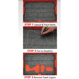 Milwaukee Packout Xl Tool Box - Kaizen Foam Inserts 57mm