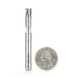Miniature Flush Trim Plunge Template 1/4 Dia x 1/4 x 1/4 Inch Shank