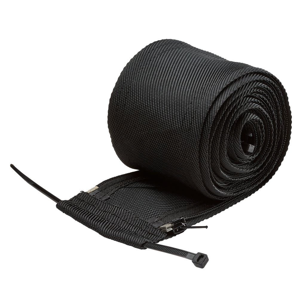 Ooidshop Welding Torch Cable Cover Zipper Type Denim Protective Sleeve TIG Hose Sheath 5cmx4m