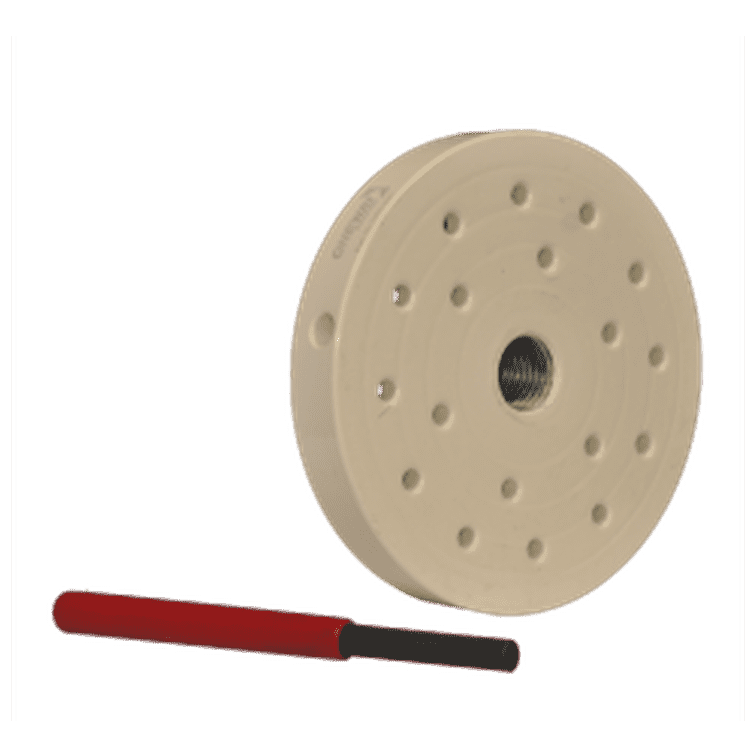 6" Face Plate M33 X 35